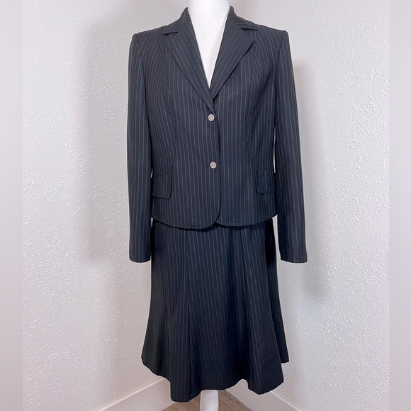 Calvin Klein Dresses & Skirts - Calvin Klein Pinstriped A-Line Skirt Suit Set